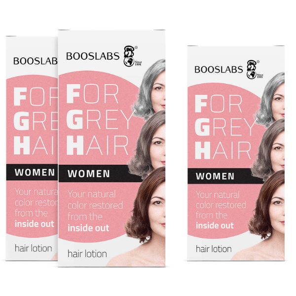 For Grey Hair For Women - 3 Boxes